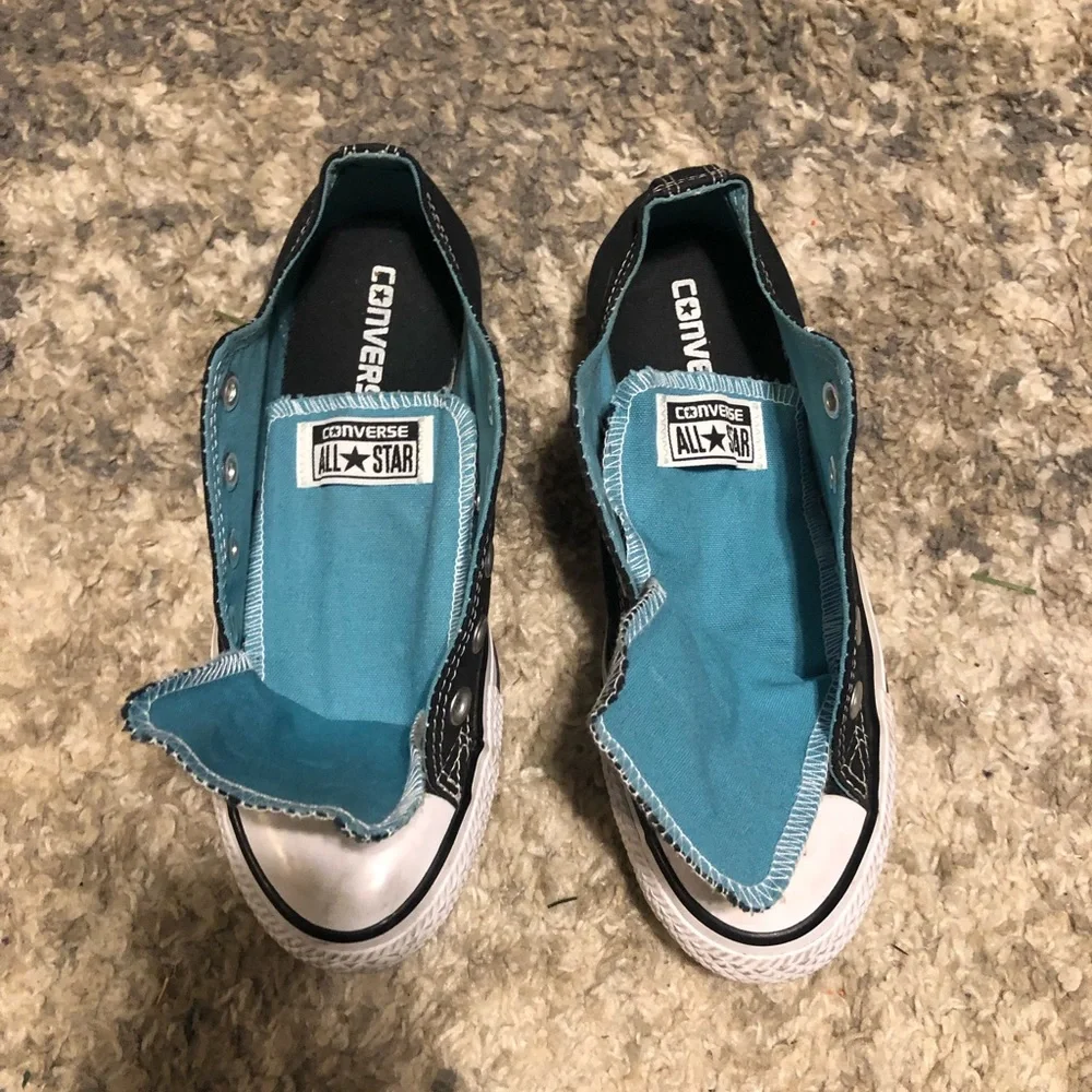 Converse All Star Black & Teal - Picture 4 of 7